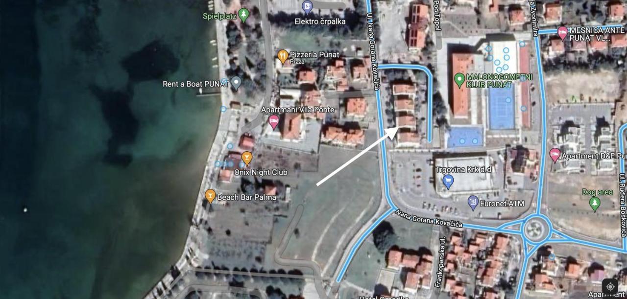 Apartments Vedran Пунат Экстерьер фото